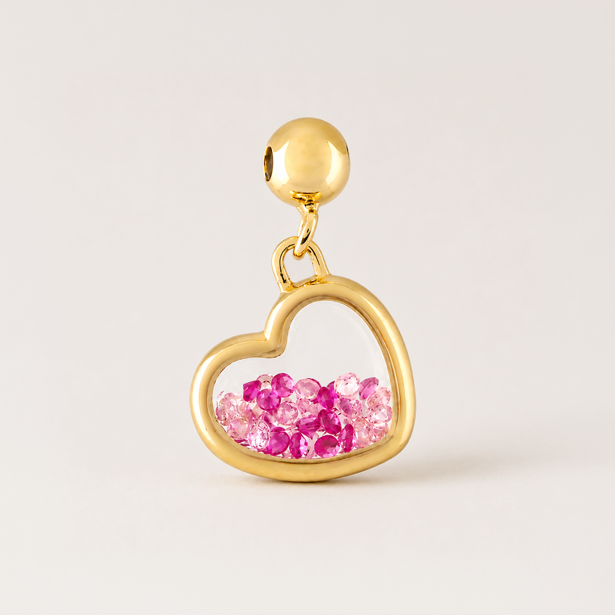 Doodle Heart Charm