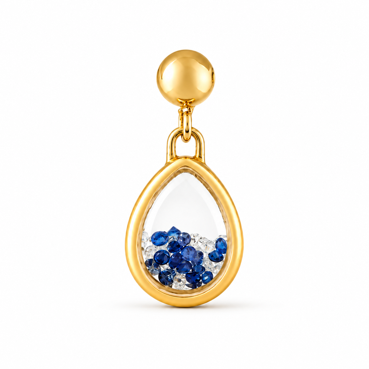 Blue Drop Charm