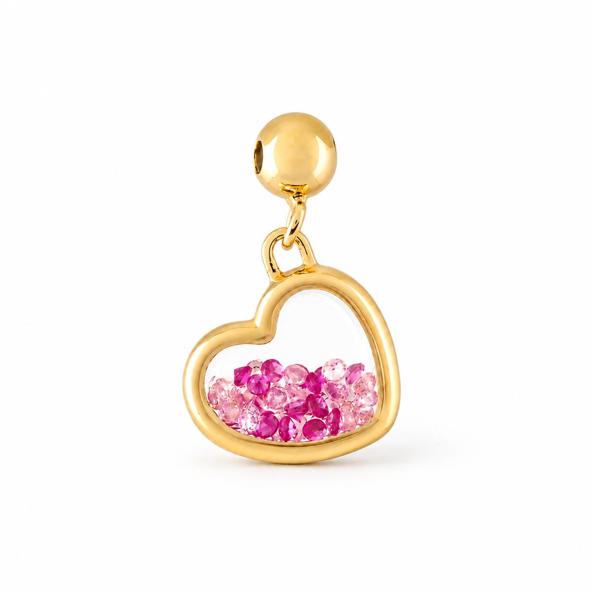 Doodle Heart Charm