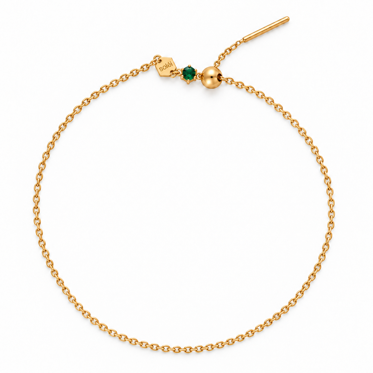 The Confetti Sterling Silver Chain Bracelet