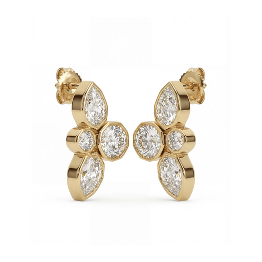 The Sequence Stud Earrings Soléi