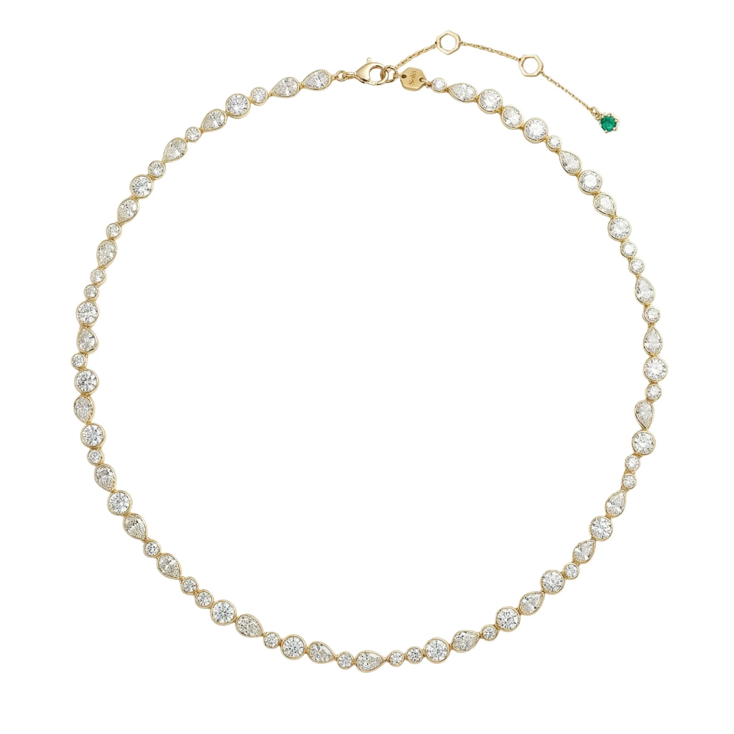 The Sequence Tennis Necklace Soléi