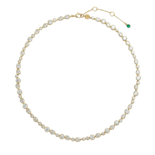 The Sequence Tennis Necklace Soléi
