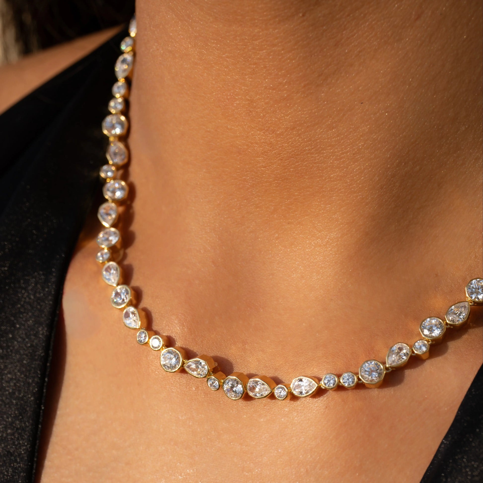 The Sequence Tennis Necklace Soléi