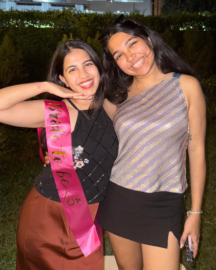 Aarushi and Drishti, the founders of Soléi