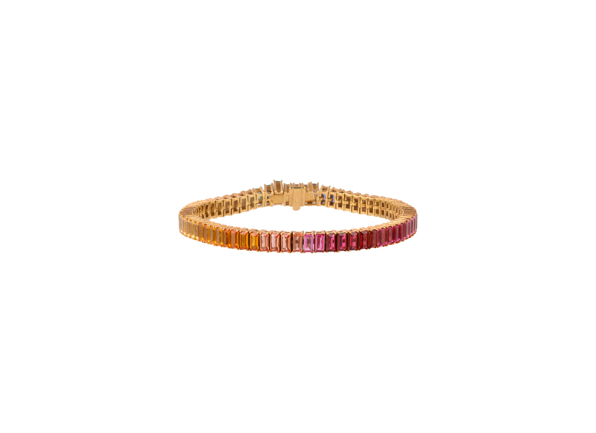 The Rainbow Tennis Bracelet