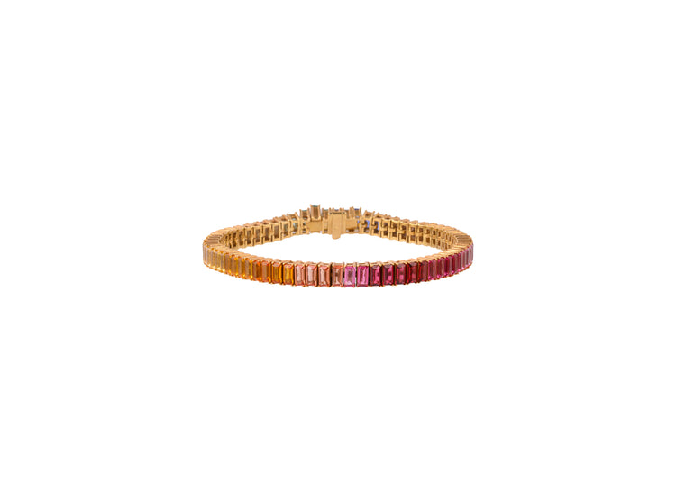 The Rainbow Tennis Bracelet